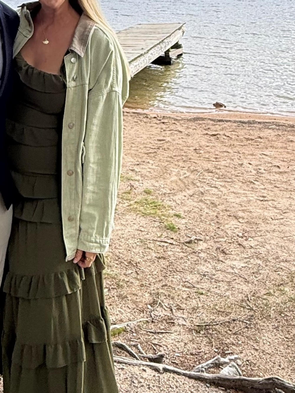 Lulus Olive Green Tiered Ruffle Maxi Dress